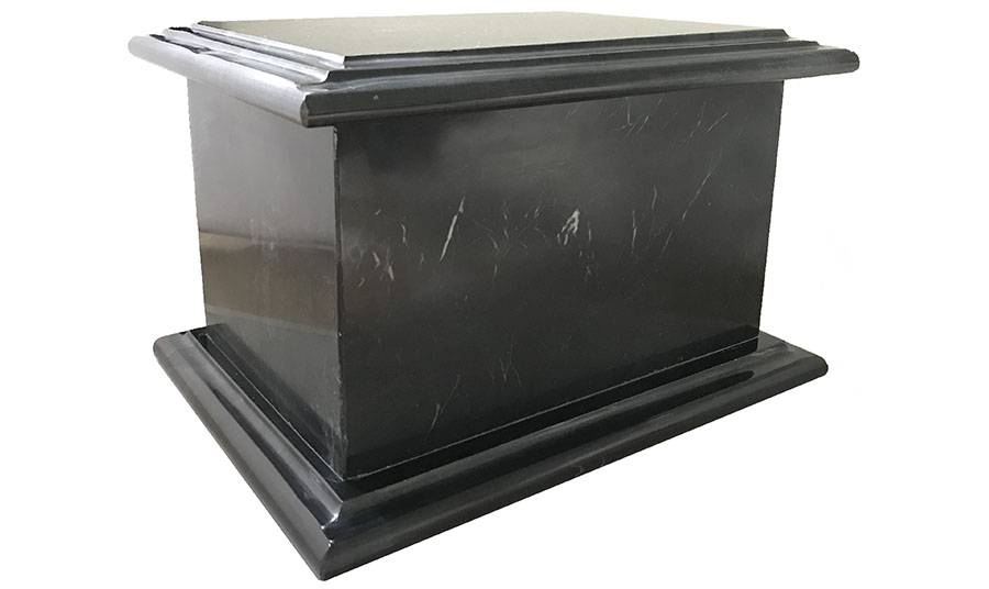 310 – Black Marble Urn