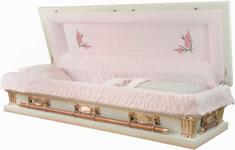 8113- Oversize Full Couch Primrose Light Pink Velvet Interior Inside 32″ / Outside 33″