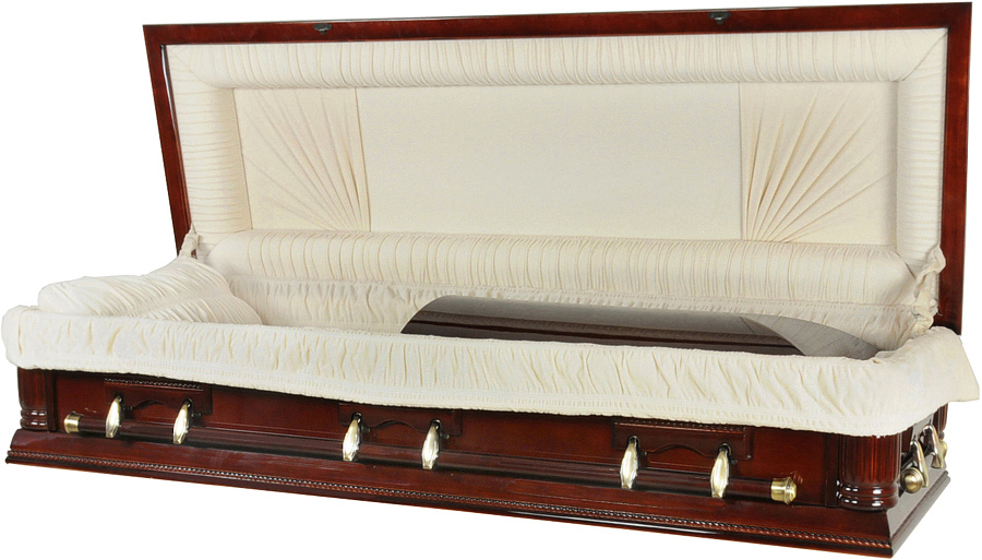 8721fcx-Oversized FullCouch W/Foot Panel Almond Velvet Interior 28″ inside/34″ outside