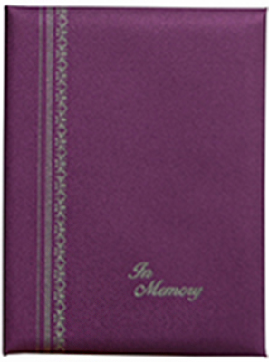Reg-04-Light Lavender Register Book with lines